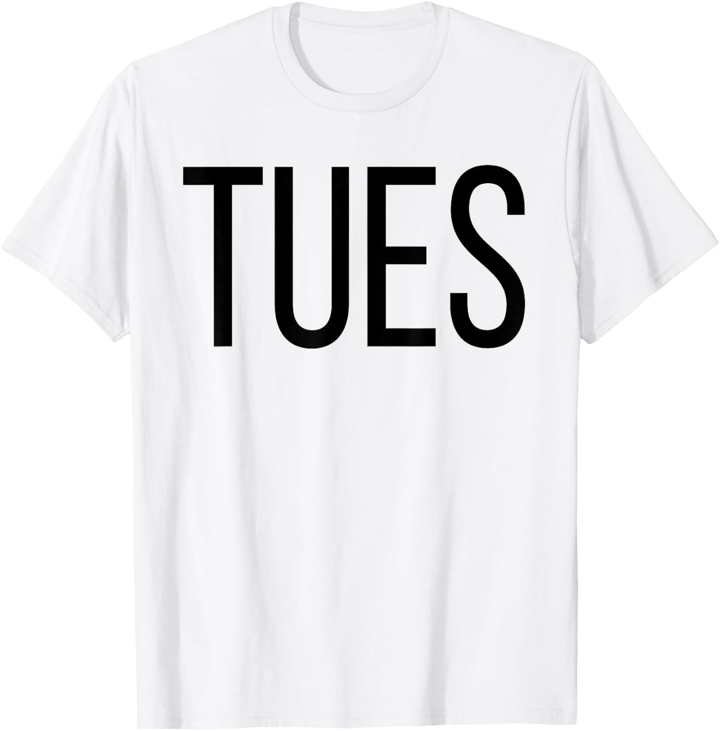 Tuesday Days of the Week , Costume Shark Set T-Shirt - T-Shirt | White