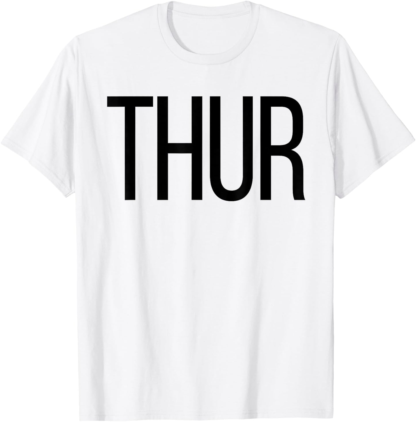 Thursday Days of the Week , Costume, Shark T-Shirt - T-Shirt | White