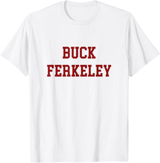 Buck Ferkeley (White/Grey) T-Shirt - T-Shirt | White