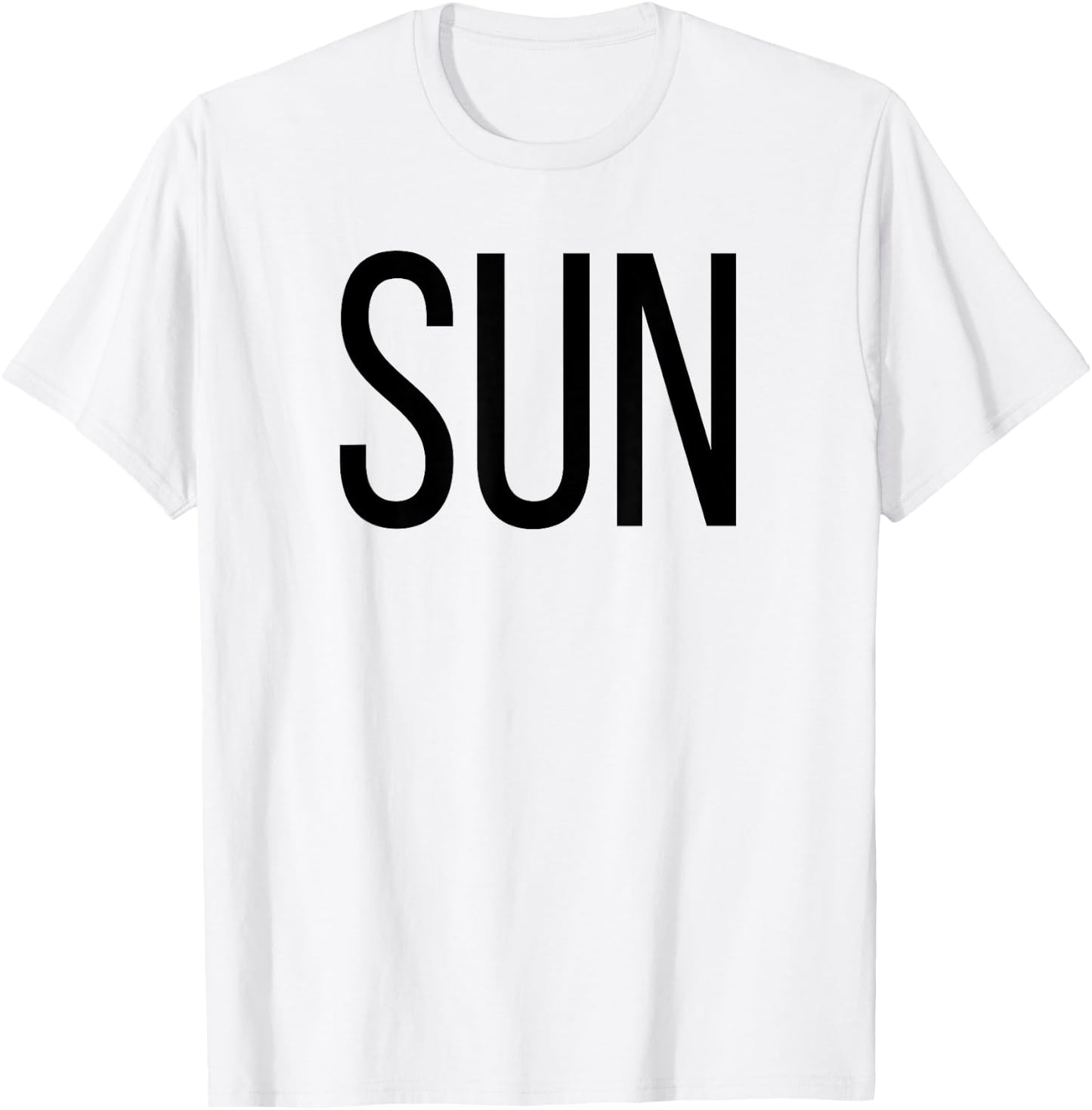 Sunday Days of the Week , Costume, Shark Set T-Shirt - T-Shirt | White