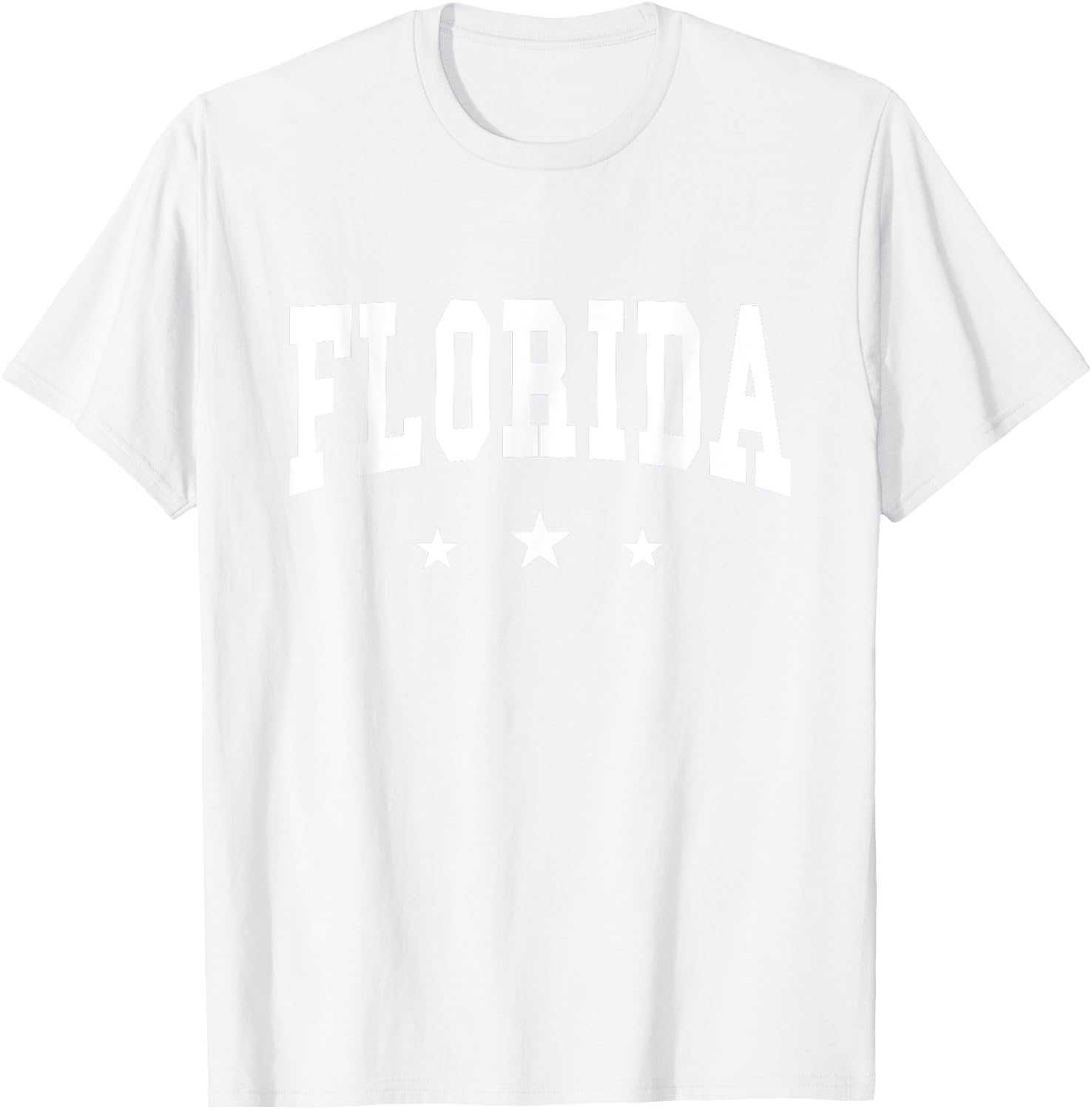 Florida - Preppy Varsity Pink - Throwback Design - Classic T-Shirt - T-Shirt | White