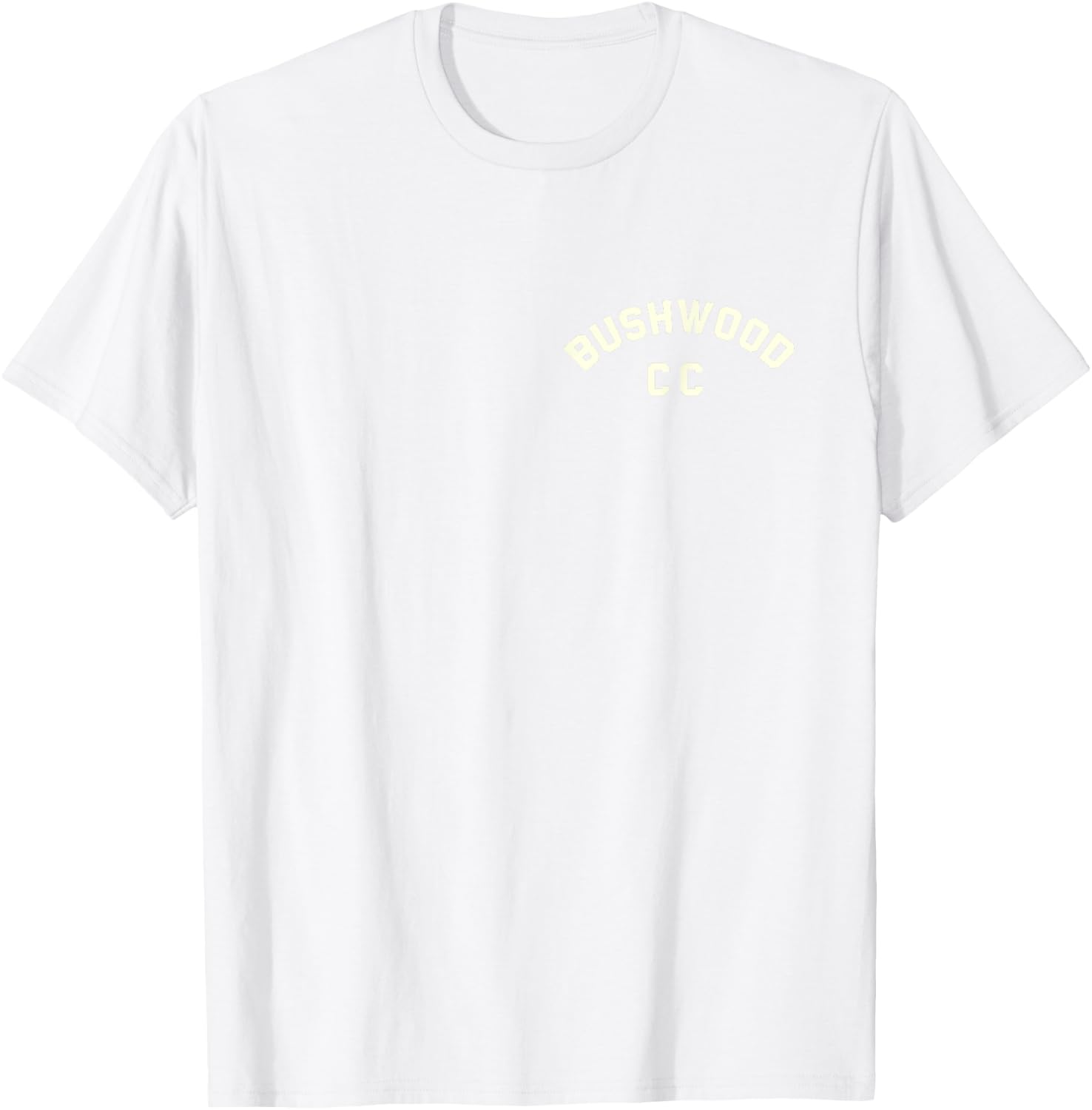 MRS- Men's Red Classic Fit Short Sleeve Golf - Bushwood Country Club Funny 70s Classic Caddy Vintage - Small T-Shirt - T-Shirt | White
