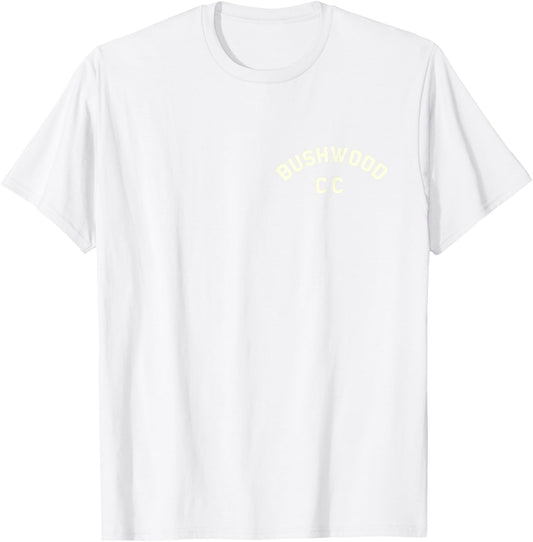 MRS- Men's Red Classic Fit Short Sleeve Golf - Bushwood Country Club Funny 70s Classic Caddy Vintage - Small T-Shirt - T-Shirt | White