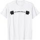 C521 LIVE LAUGH LOVE LIFT Gym Workout Fitness MMA T-Shirt - T-Shirt | White