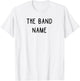 The band name T-Shirt - T-Shirt | White