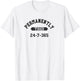 Permanently Tired 24-7-365 Funny T Shirt T-Shirt - T-Shirt | White