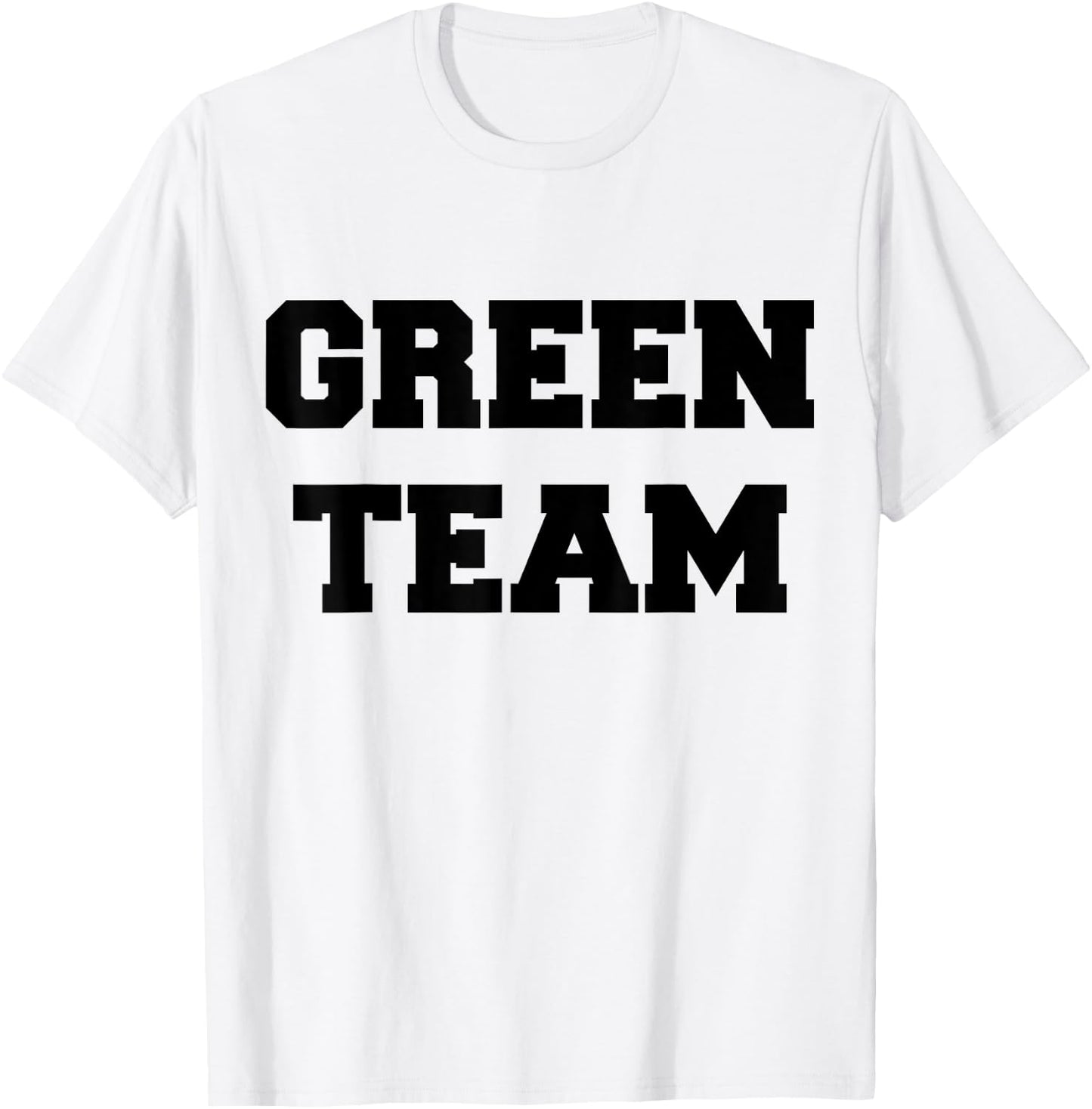 Green Team T-Shirt - T-Shirt | White
