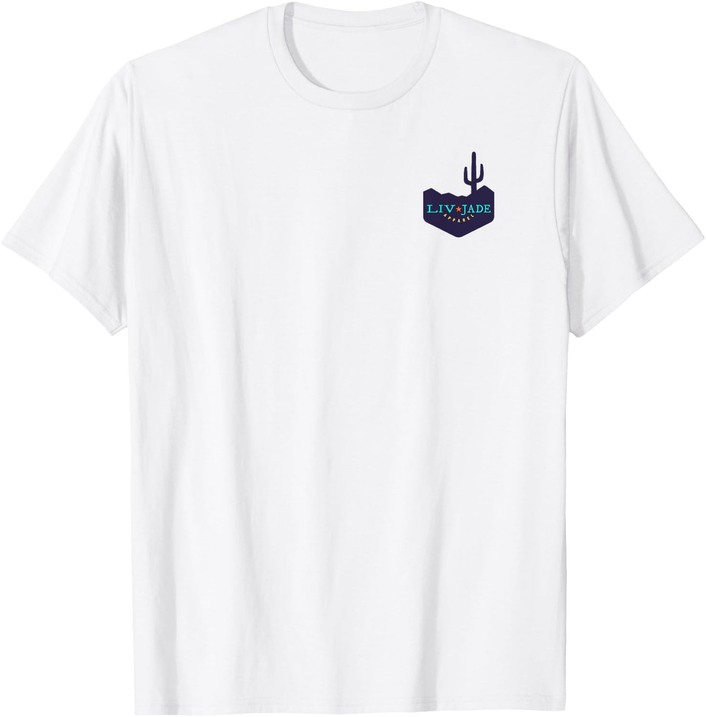 Liv Jade T-Shirt - T-Shirt | White