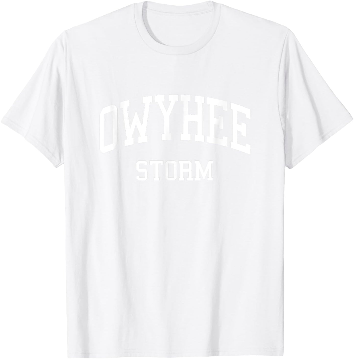 Owyhee High School HS Meridian ID Retro Sports T-Shirt - T-Shirt | White
