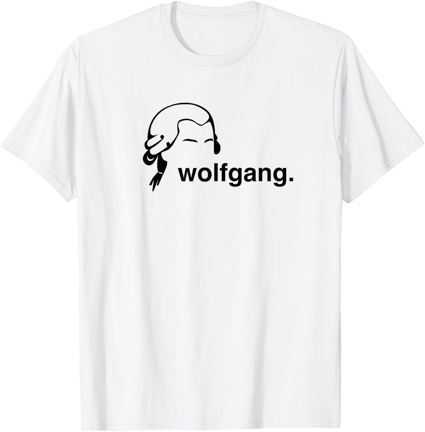 Funny Wolfgang Amadeus Mozart Classical Music Shirt T-Shirt - T-Shirt | White