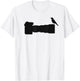 Bree's Bird Watching T Shirts Bird on Long Lens Camera Bird Photographer Photography T-Shirt - T-Shirt | White