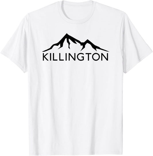 Killington Vermont Skiing Snowboard T-Shirt - T-Shirt | White