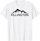 Killington Vermont Skiing Snowboard T-Shirt - T-Shirt | White