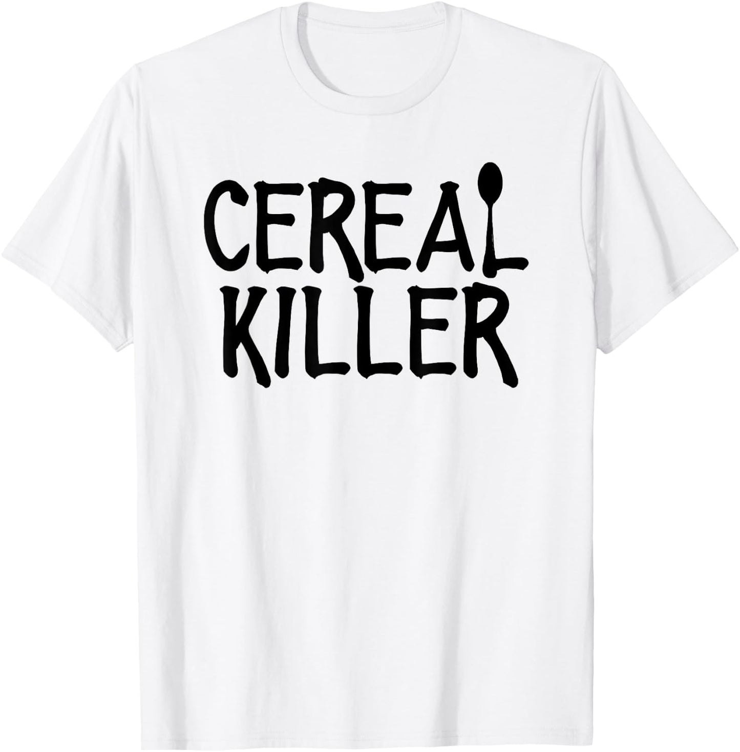 Cereal Killer Funny Pun Trick Serial Kids Halloween Matching T-Shirt - T-Shirt | White
