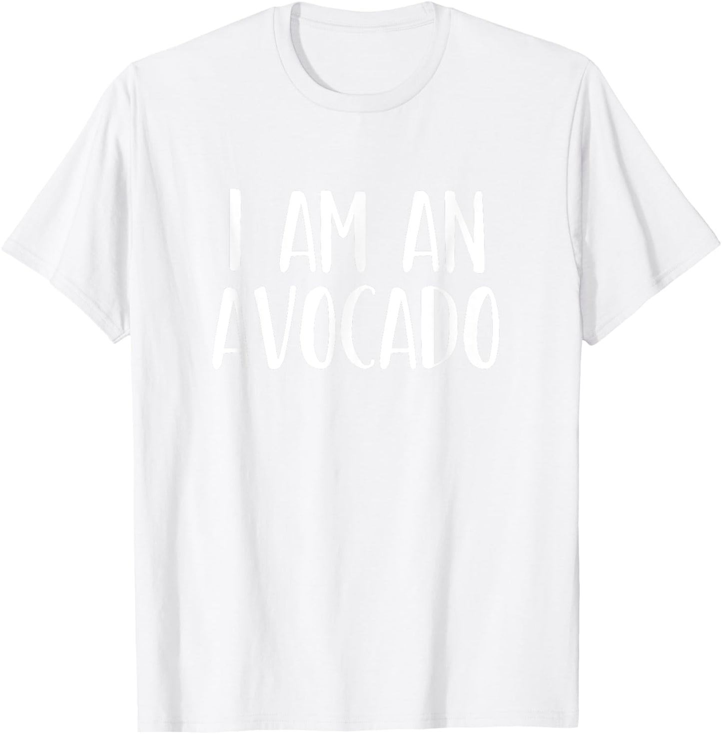 I Am A Avocado Halloween I'm Simple Costume Lazy T-Shirt - T-Shirt | White
