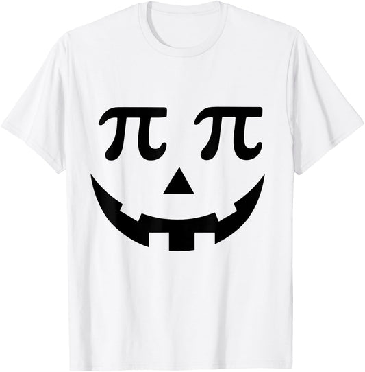 Pumpkin Pi Pie Math Halloween Costume T-Shirt - T-Shirt | White