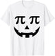 Pumpkin Pi Pie Math Halloween Costume T-Shirt - T-Shirt | White