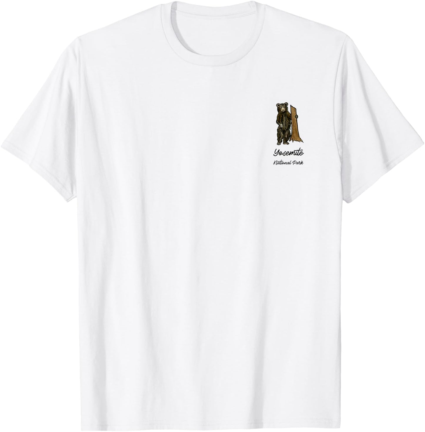 Yosemite National Park Mariposa Grove Grizzly Giant T-Shirt - T-Shirt | White