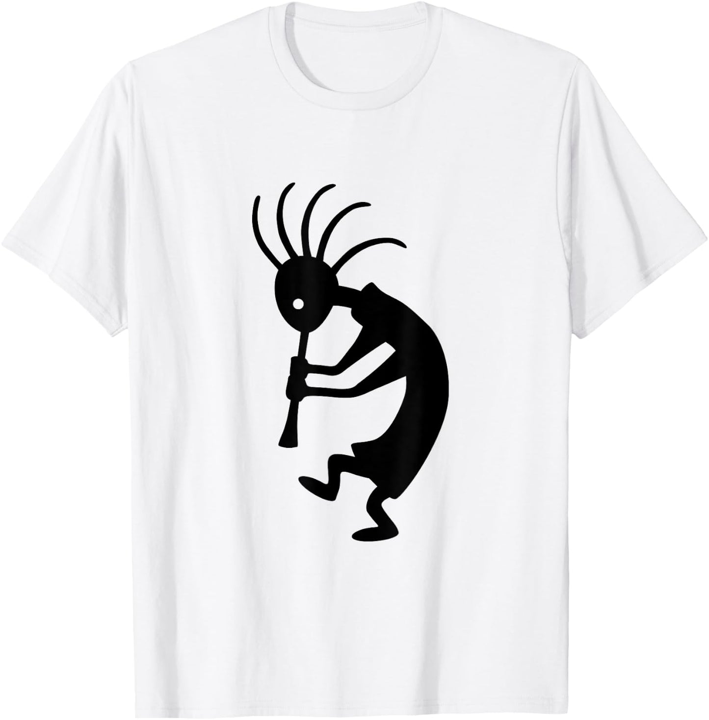 Kokopelli American Southwest Ethno T-Shirt - T-Shirt | White