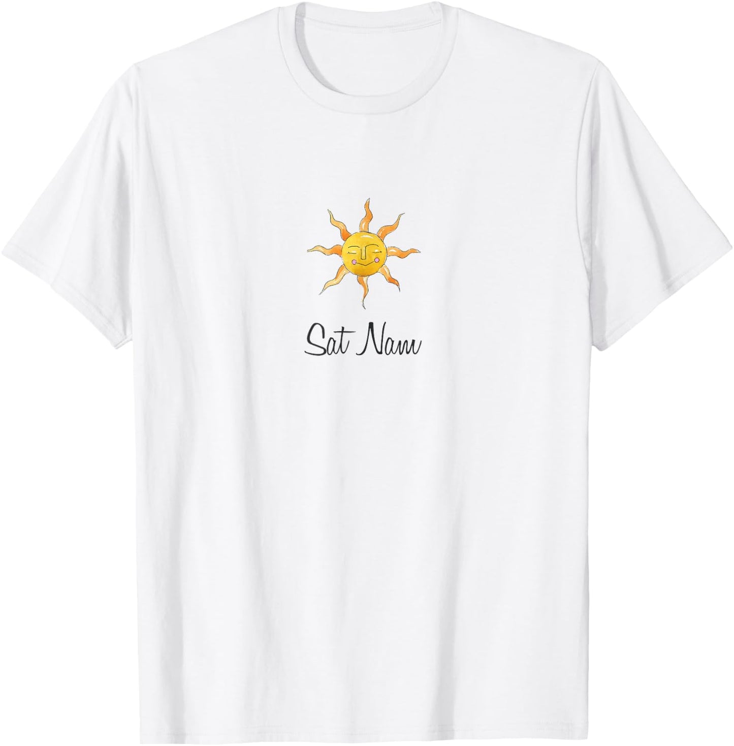 Cute Sat Nam Mantra Kundalini Yoga Lover Gift T-Shirt - T-Shirt | White
