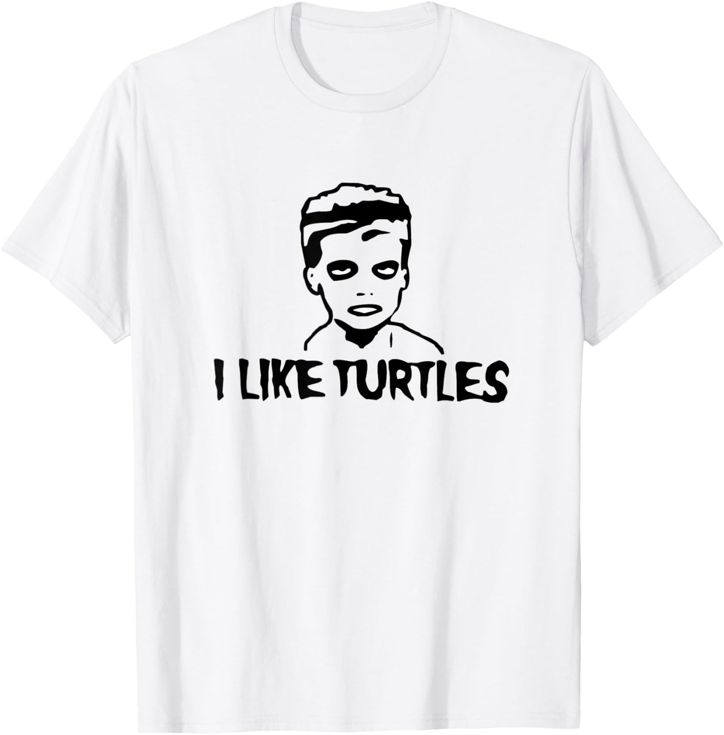 I Like Turtles Johnathan The Zombie T-Shirt - T-Shirt | White