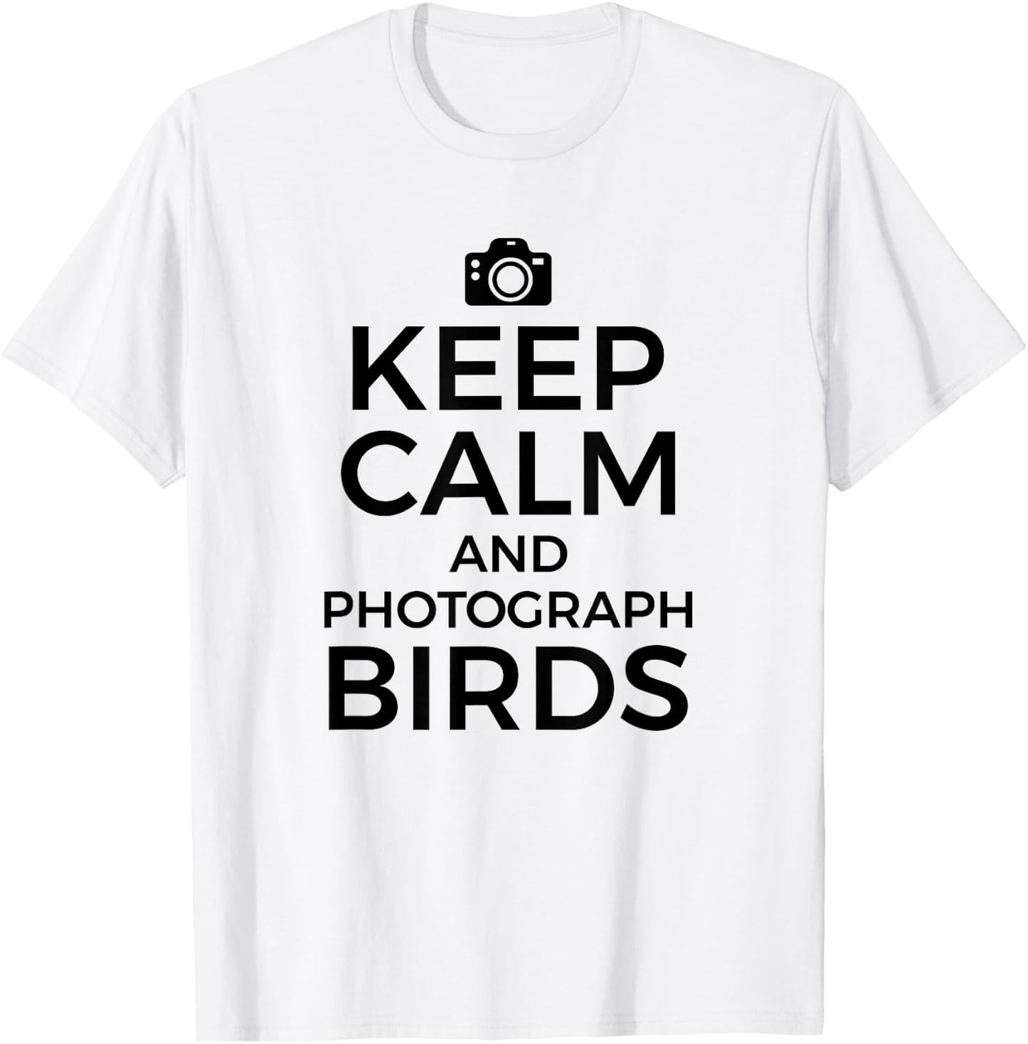 Bird Photographer Funny Shirt Gift Wildlife Photography T-Shirt - T-Shirt | White