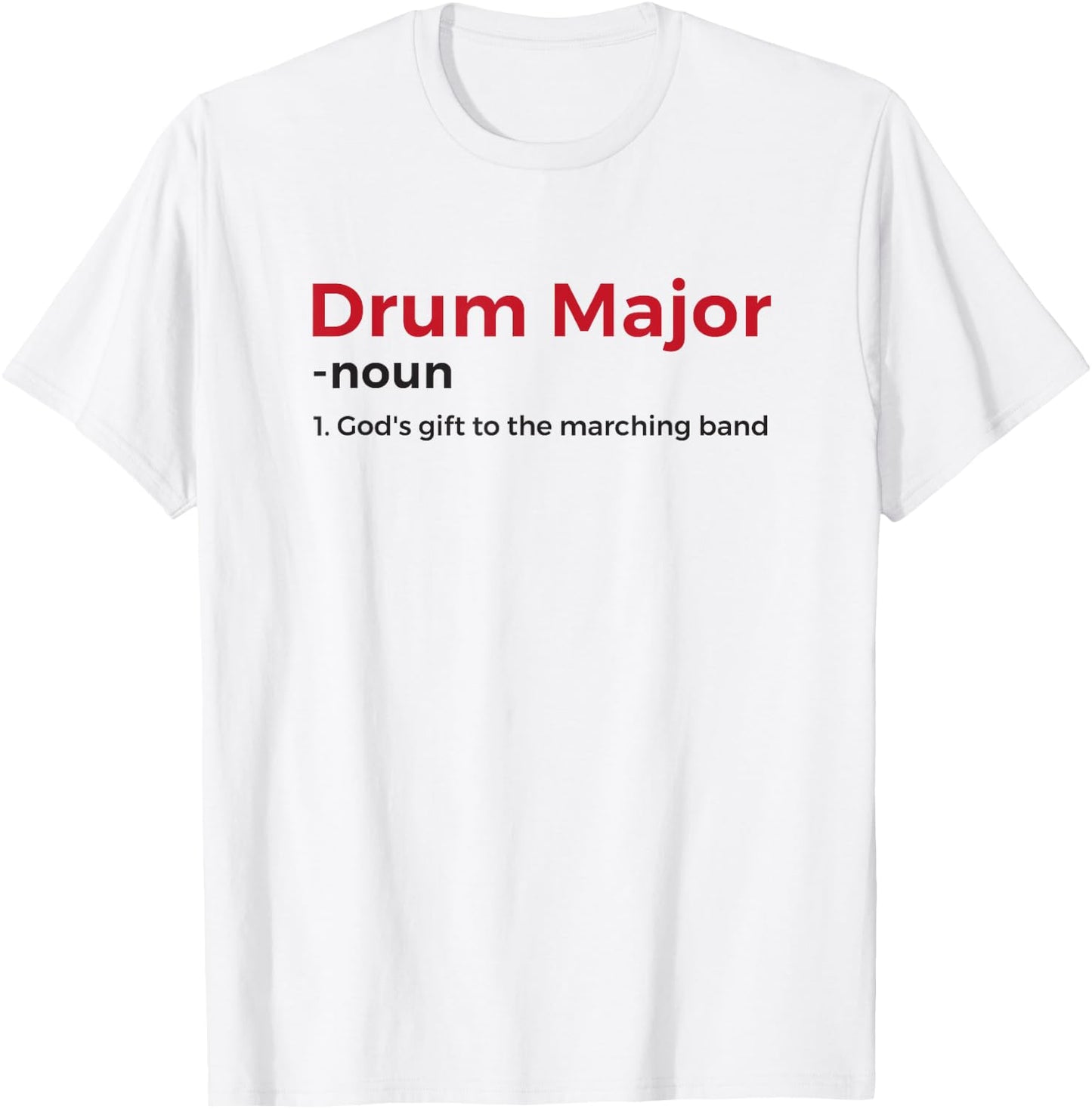 Drum Major Definition T-Shirt - T-Shirt | White