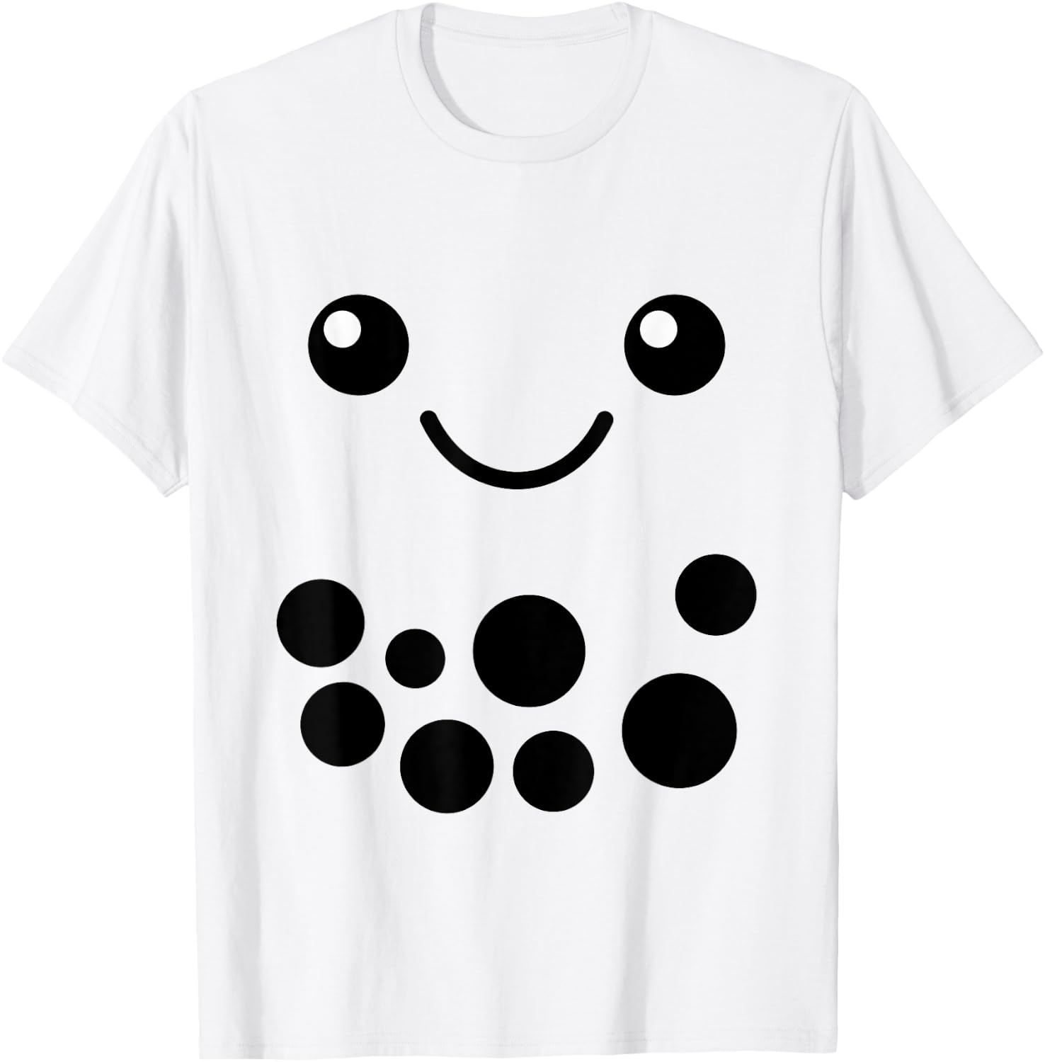 Strawberry Milk Bubble Tea Outfit Boba Tea Halloween Costume T-Shirt - T-Shirt | White