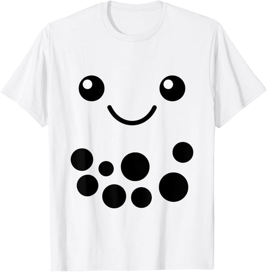 Strawberry Milk Bubble Tea Outfit Boba Tea Halloween Costume T-Shirt - T-Shirt | White