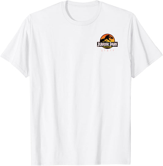 Jurassic Park Ranger Staff Uniform T-Shirt - T-Shirt | White