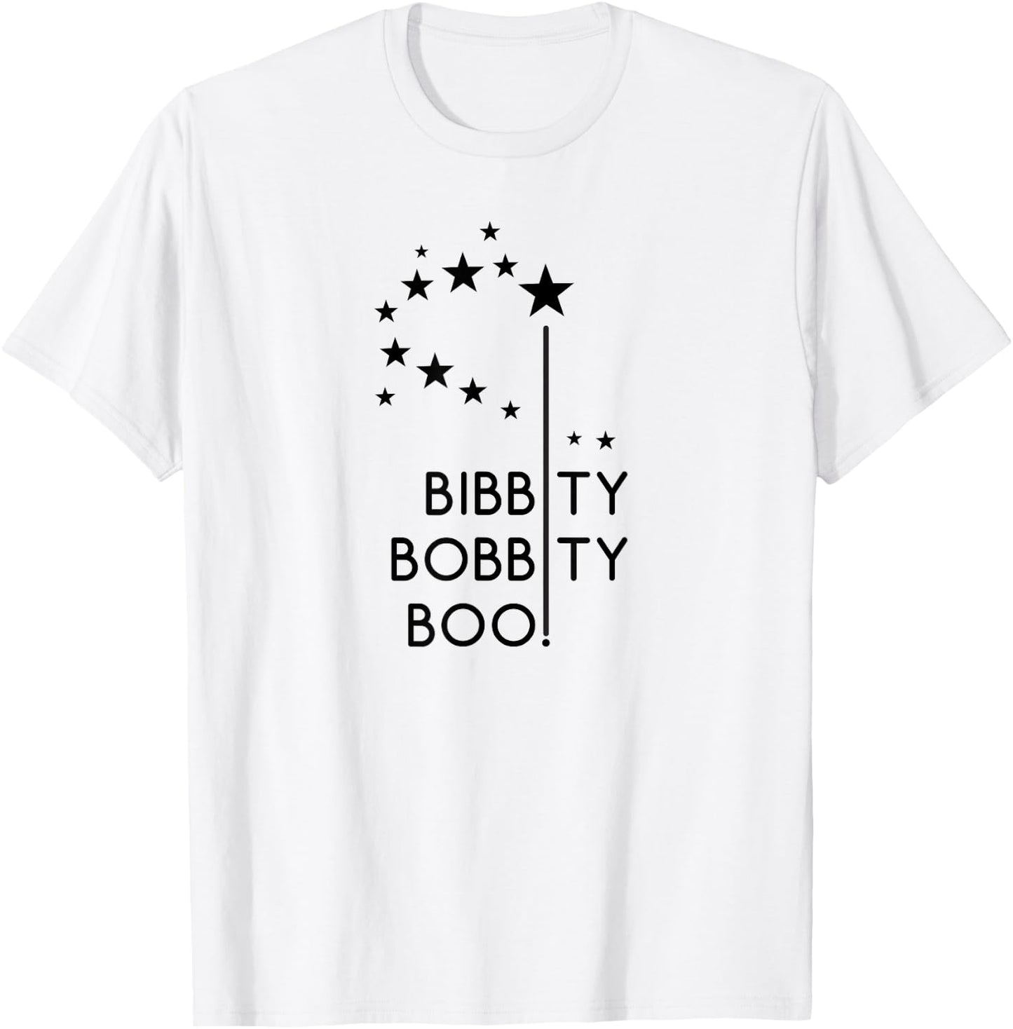 Happy Halloween Bibbity Bobbity Boo! T-Shirt - T-Shirt | White