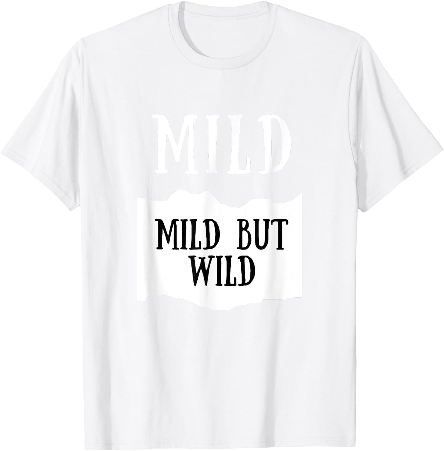 Mild But Wild Mild Hot Sauce Group Costume T-Shirt - T-Shirt | White