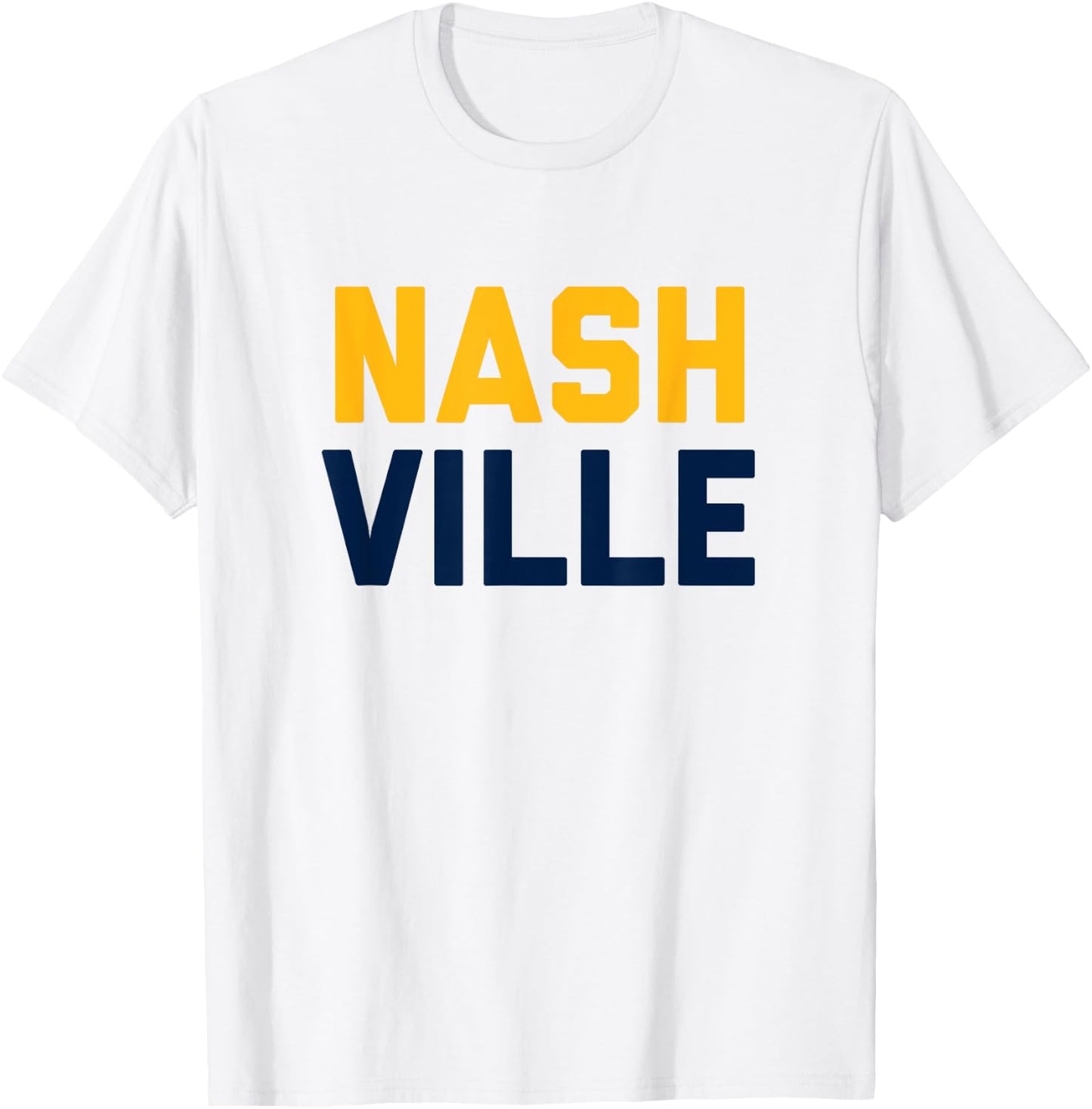 NASH - Nashville Tennessee T-Shirt - T-Shirt | White