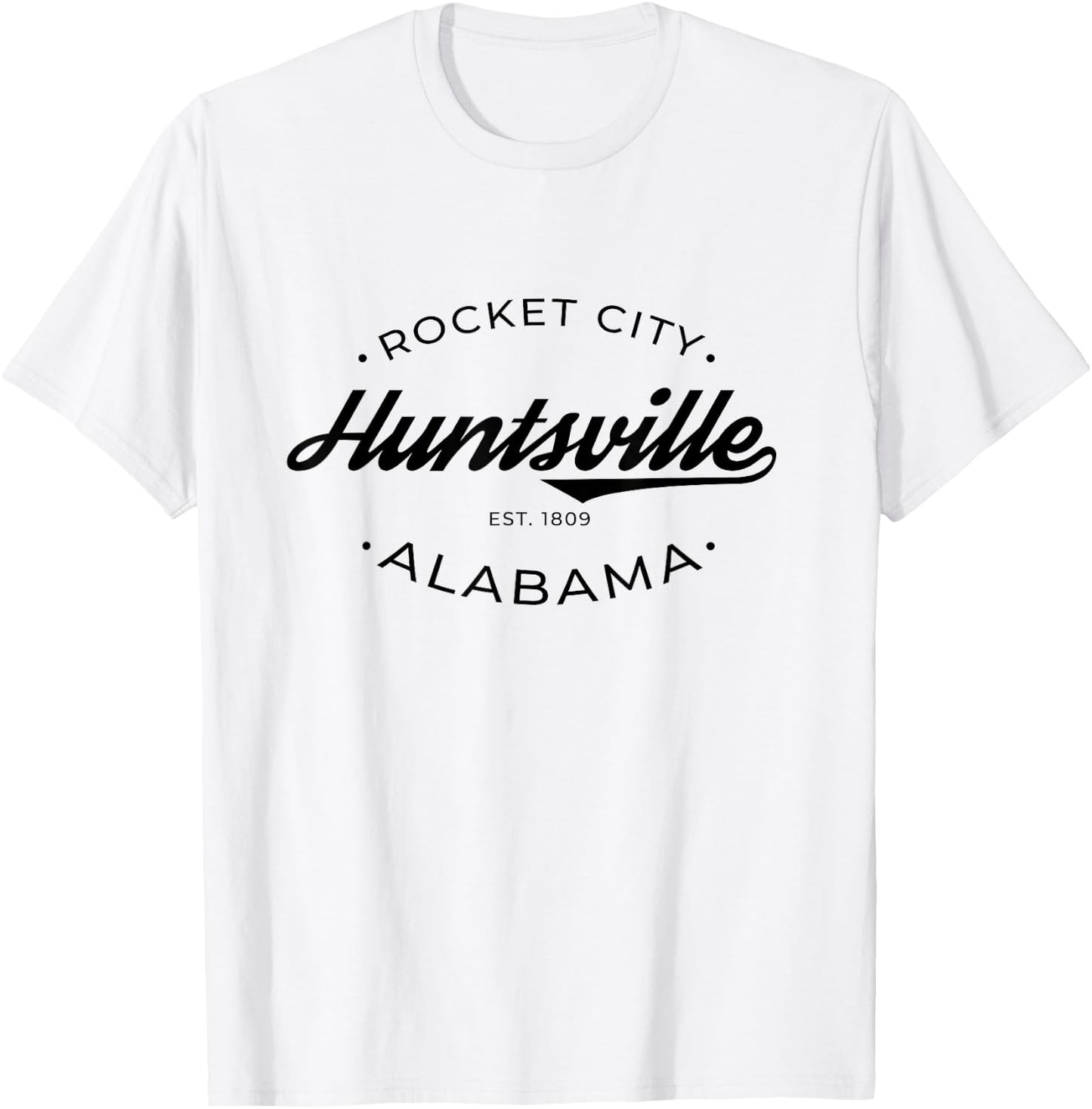 Huntsville Alabama Rocket City T-Shirt - T-Shirt | White