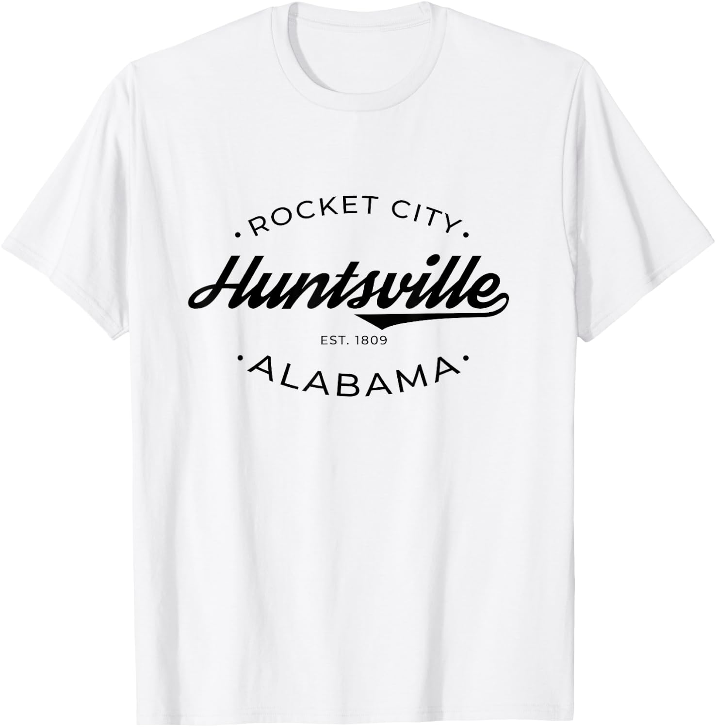 Huntsville Alabama Rocket City T-Shirt - T-Shirt | White
