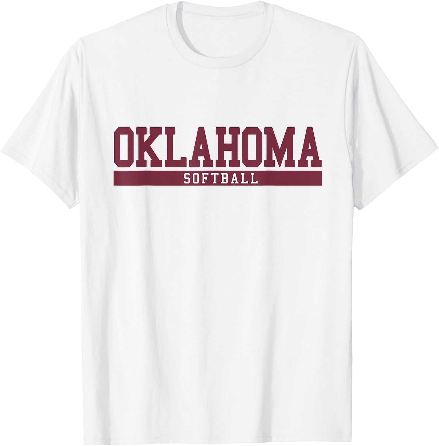 Oklahoma Softball T-Shirt - T-Shirt | White