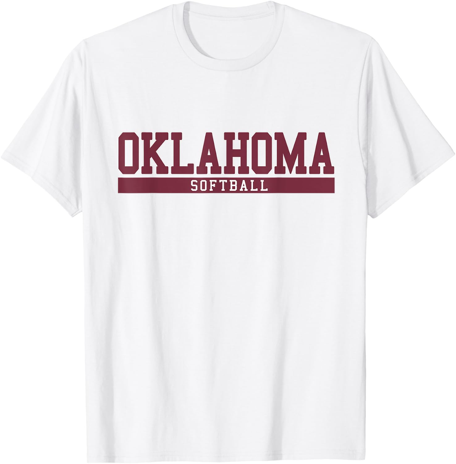 Oklahoma Softball T-Shirt - T-Shirt | White