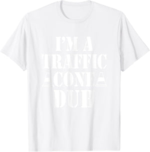 I'm a Traffic Cone Duh Funny Easy Halloween Costume T-Shirt - T-Shirt | White