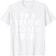 I'm a Traffic Cone Duh Funny Easy Halloween Costume T-Shirt - T-Shirt | White