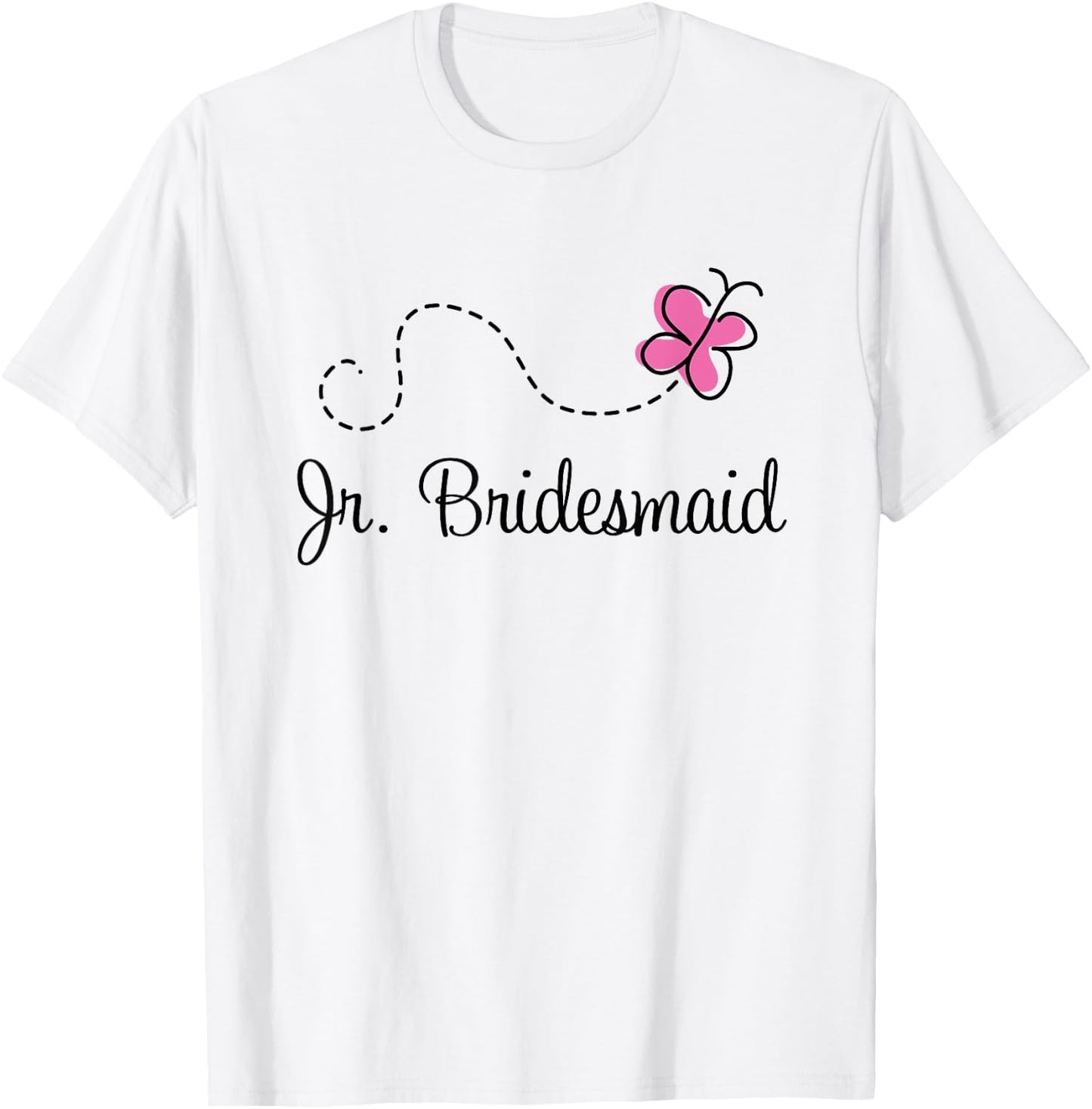 Junior Bridesmaid Wedding Girls Bridal Party T-Shirt - T-Shirt | White