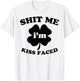 St. Patrick's Day Shirt Irish Kiss Faced T-Shirt - T-Shirt | White