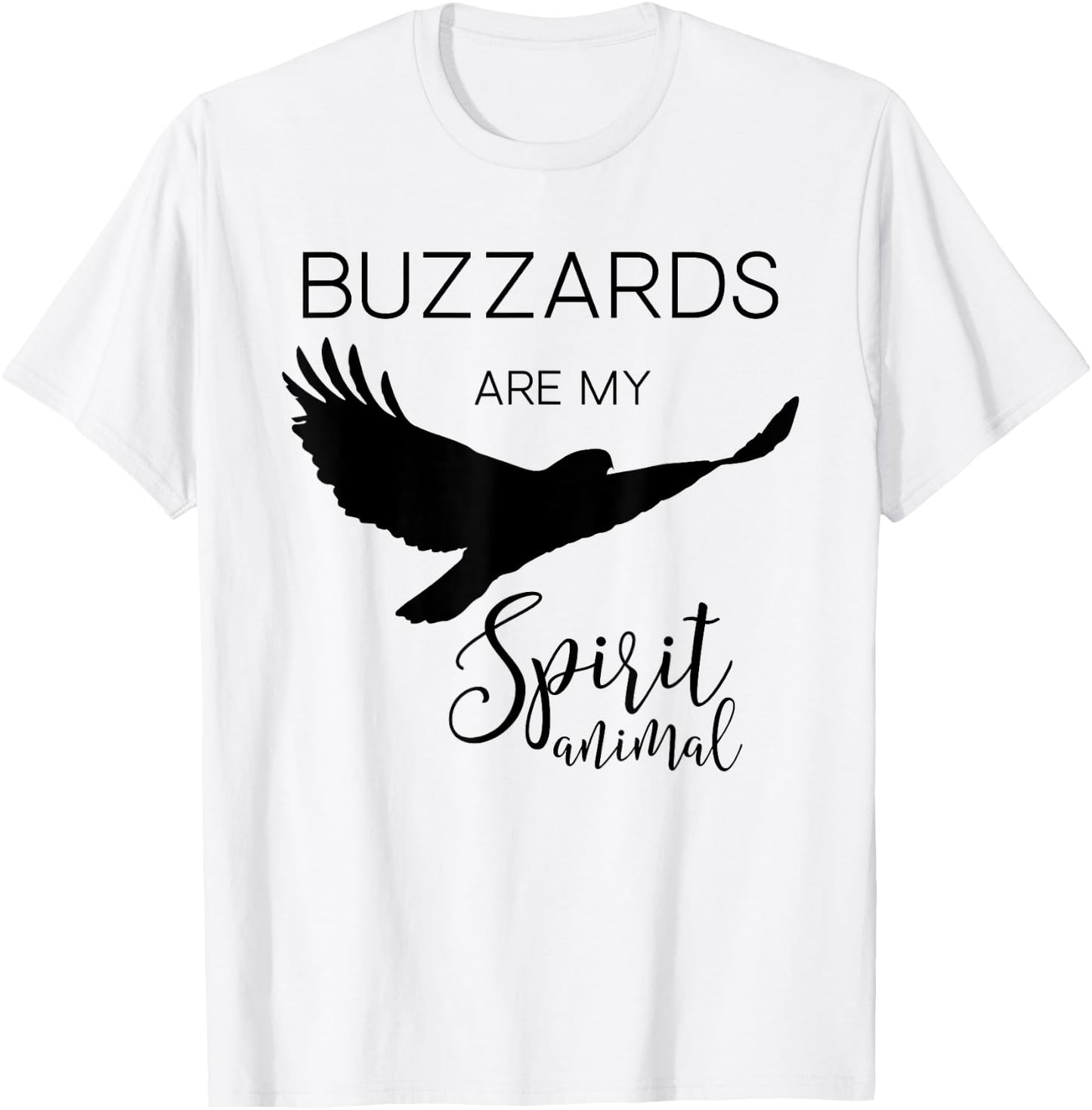 Buzzard Turkey Vulture Spirit Animal J000371 T-Shirt - T-Shirt | White