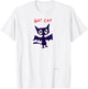 Bat Cat Night Monster T-Shirt - T-Shirt | White