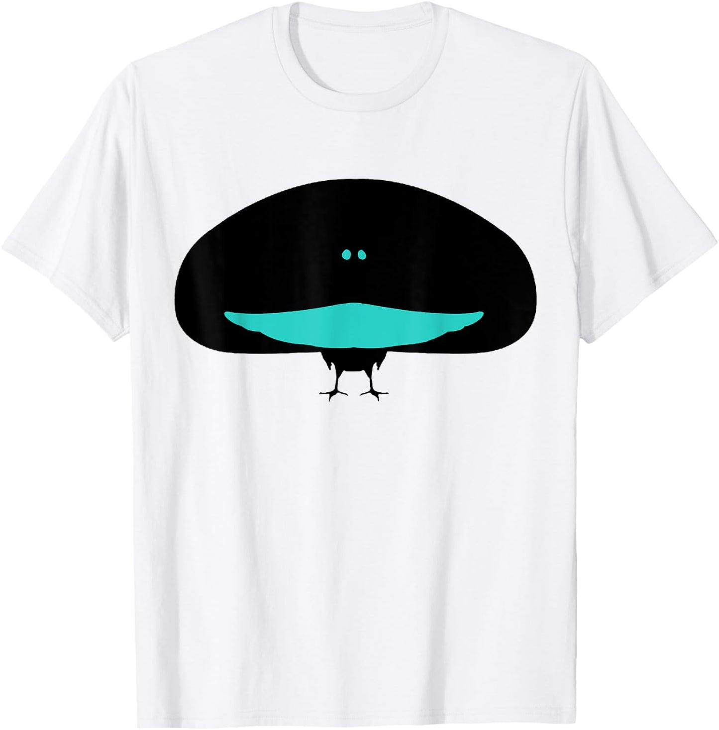 Superb Bird of Paradise Courtship Animal T-Shirt - T-Shirt | White