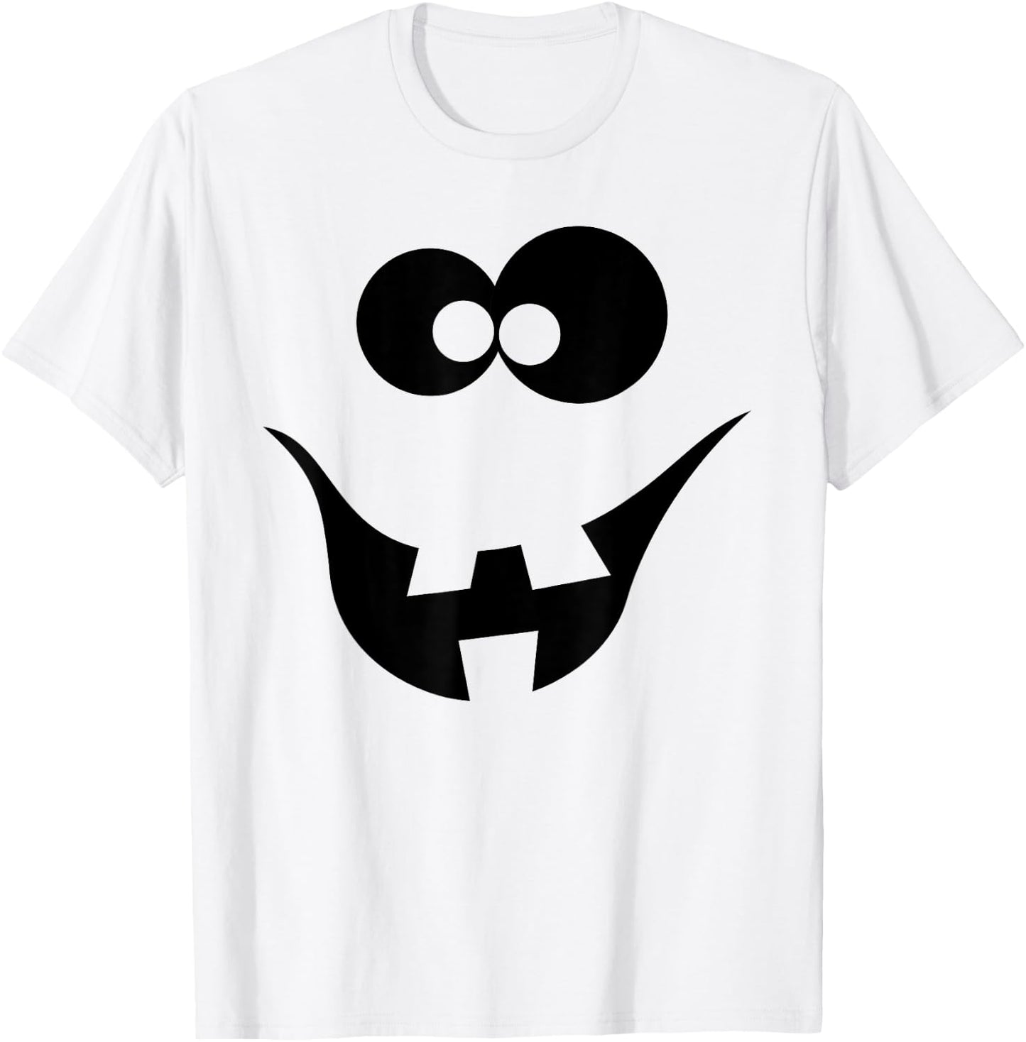 Halloween Ghost Costume (Ghost Face shirt) T-Shirt - T-Shirt | White