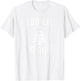 Too Lit to Quit | Funny Drinking Christmas Tree Lights T-Shirt - T-Shirt | White
