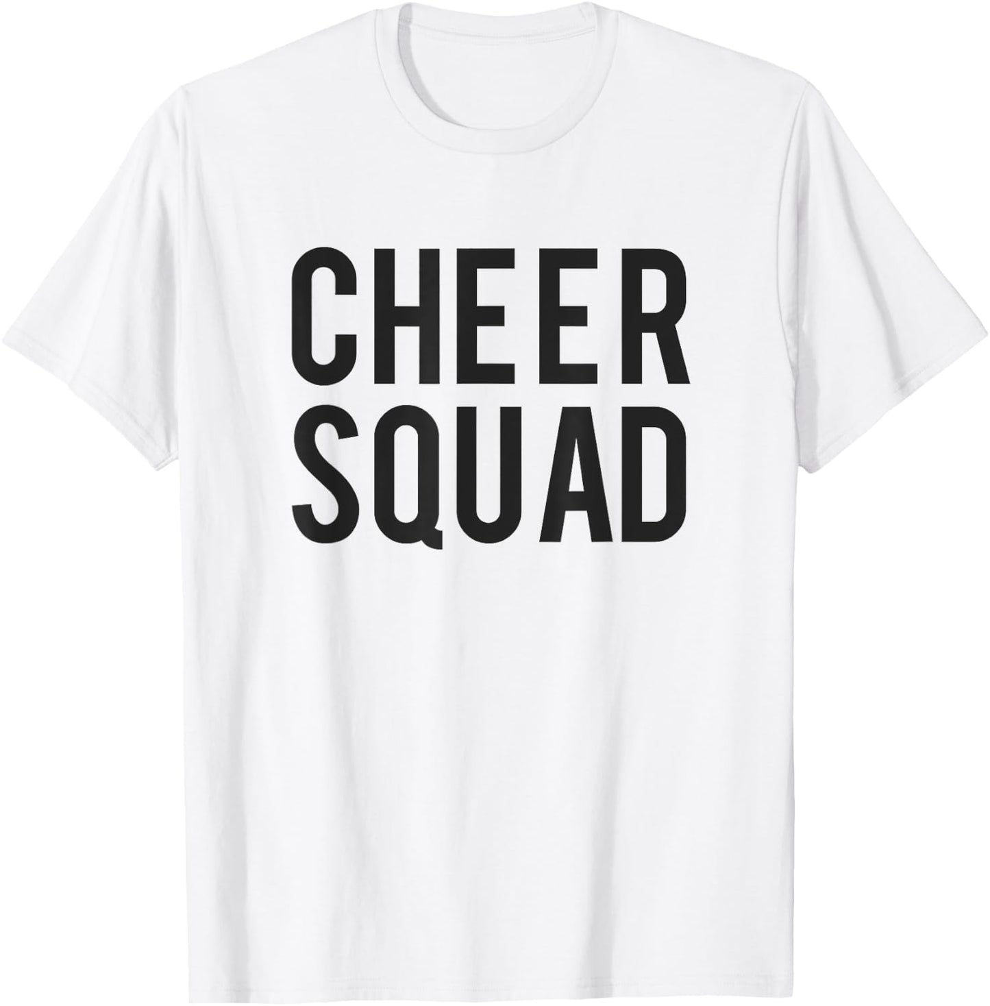 Cheer Squad for Cheerleaders T-Shirt - T-Shirt | White