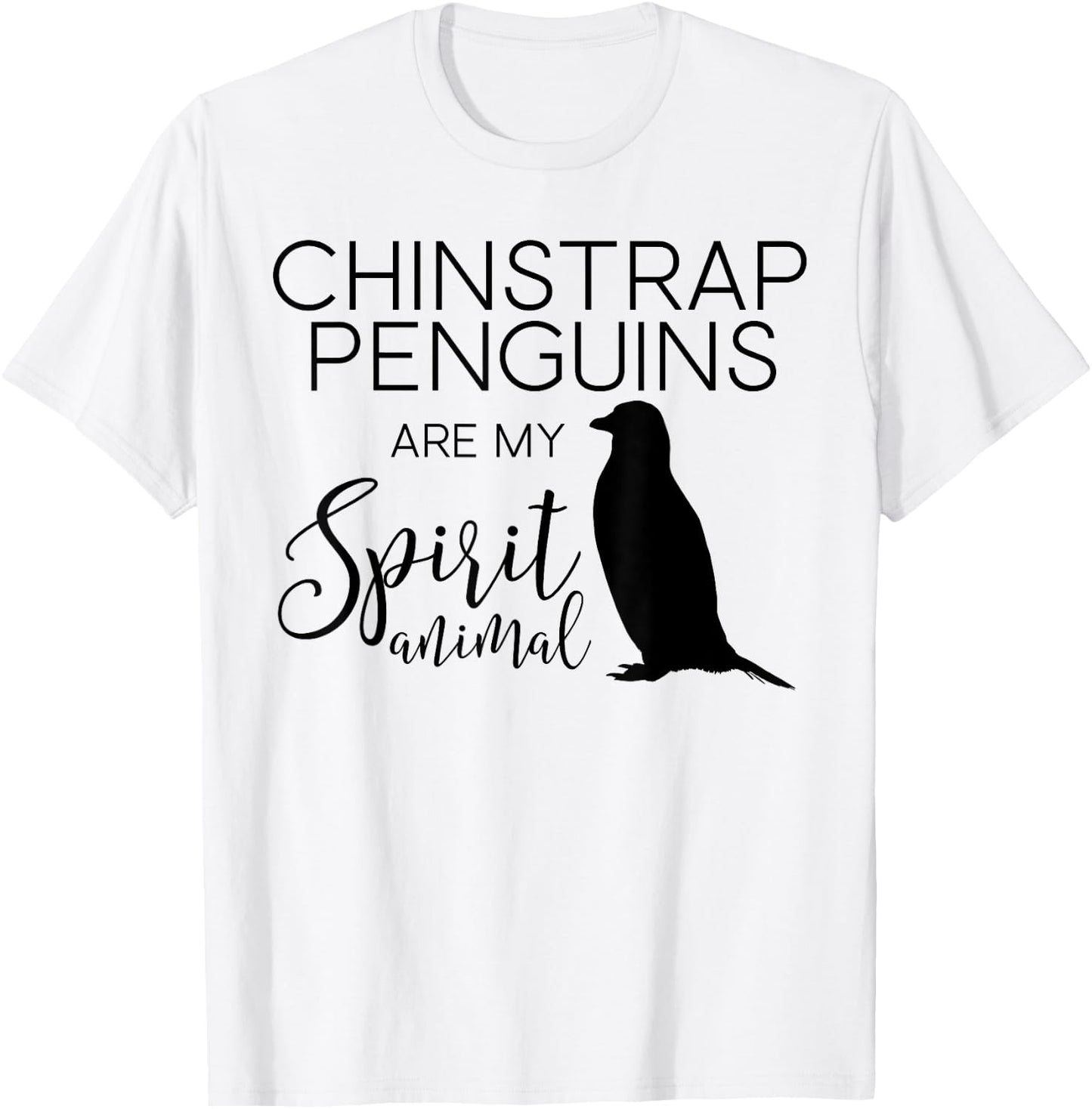 Chinstrap Penguin Spirit Animal J000378 T-Shirt - T-Shirt | White