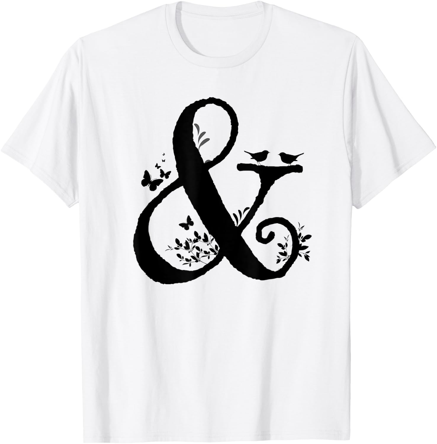 Ampersand Graphic Together Forever & Always Unity Symbol T-Shirt - T-Shirt | White