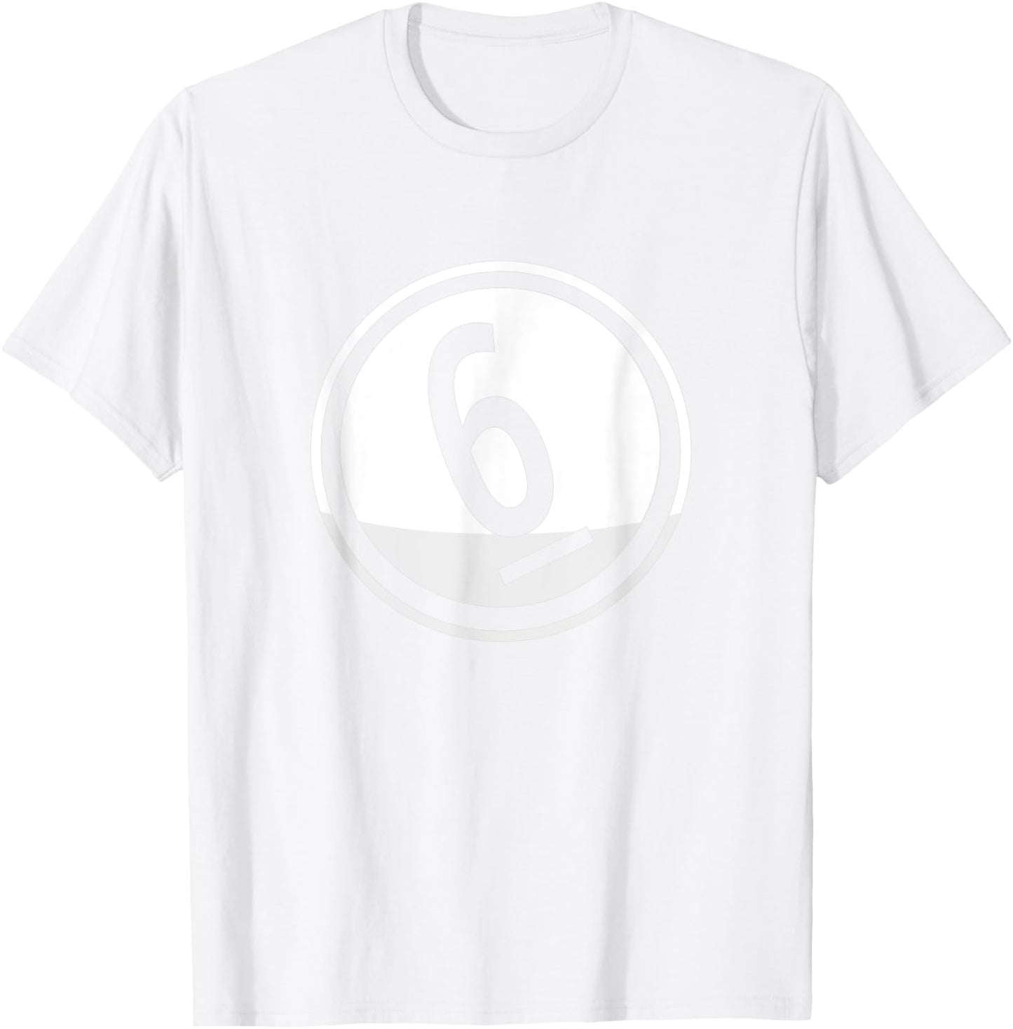 Matching Halloween Costume Set Billiard Balls 6 Ball Only T-Shirt - T-Shirt | White